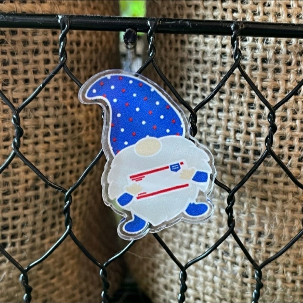 2 USPS Gnome Pin Homemade